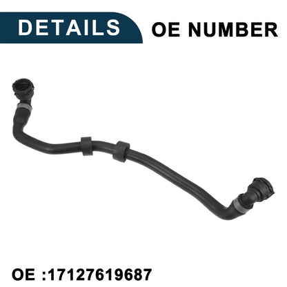 Radiator Hose for BMW 528i xDrive 2.0L (2012-2016) - Black 1 Pcs
