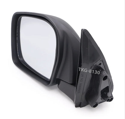 LH Manual Side View Mirror Black for Toyota Hilux MK4 MK5 (1998-2004)
