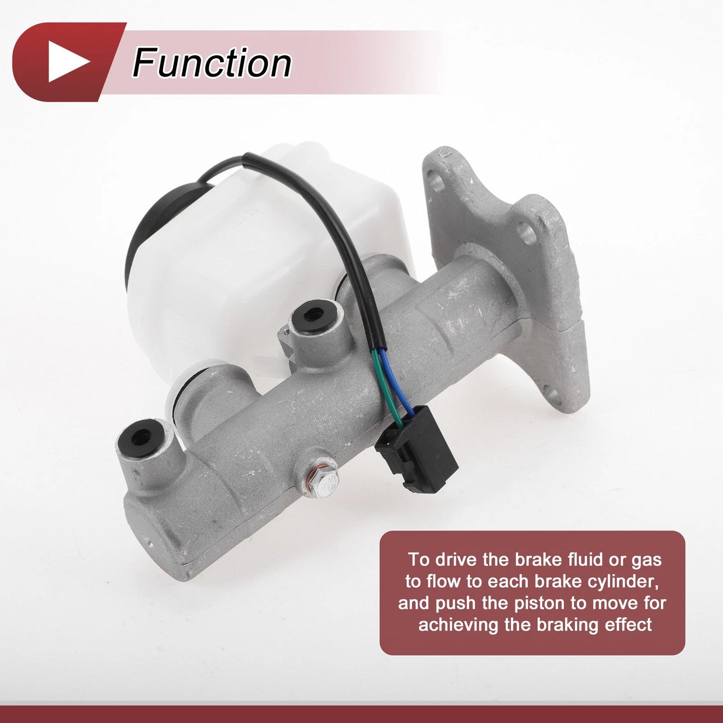 Brake Master Cylinder with Reservoir for Toyota Hilux 2WD Pickup (2005-2015)