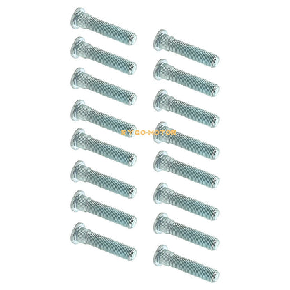 16 x Front Wheel Studs for Polaris Ranger RZR 4 570 800 900 XP (2010–2022)