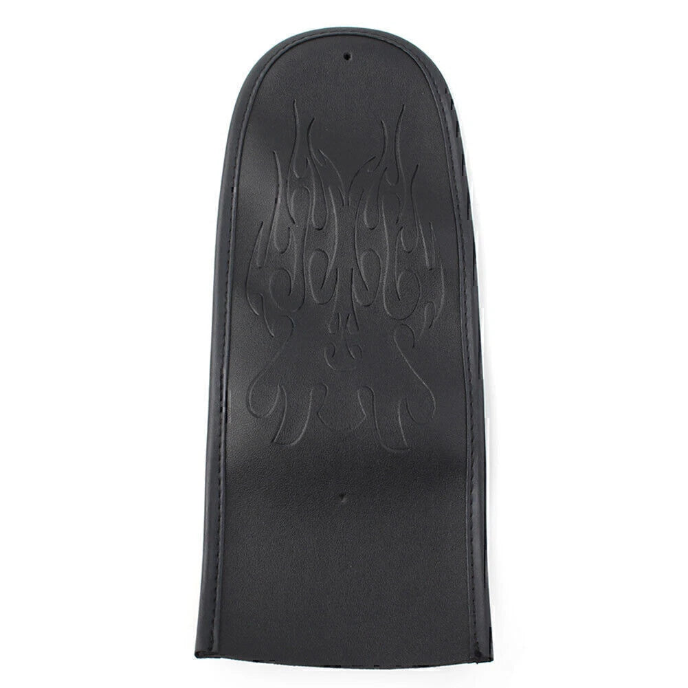 Leather Cushion Rear Flame Stitching for Harley Dyna Fat Bob & Street Glide