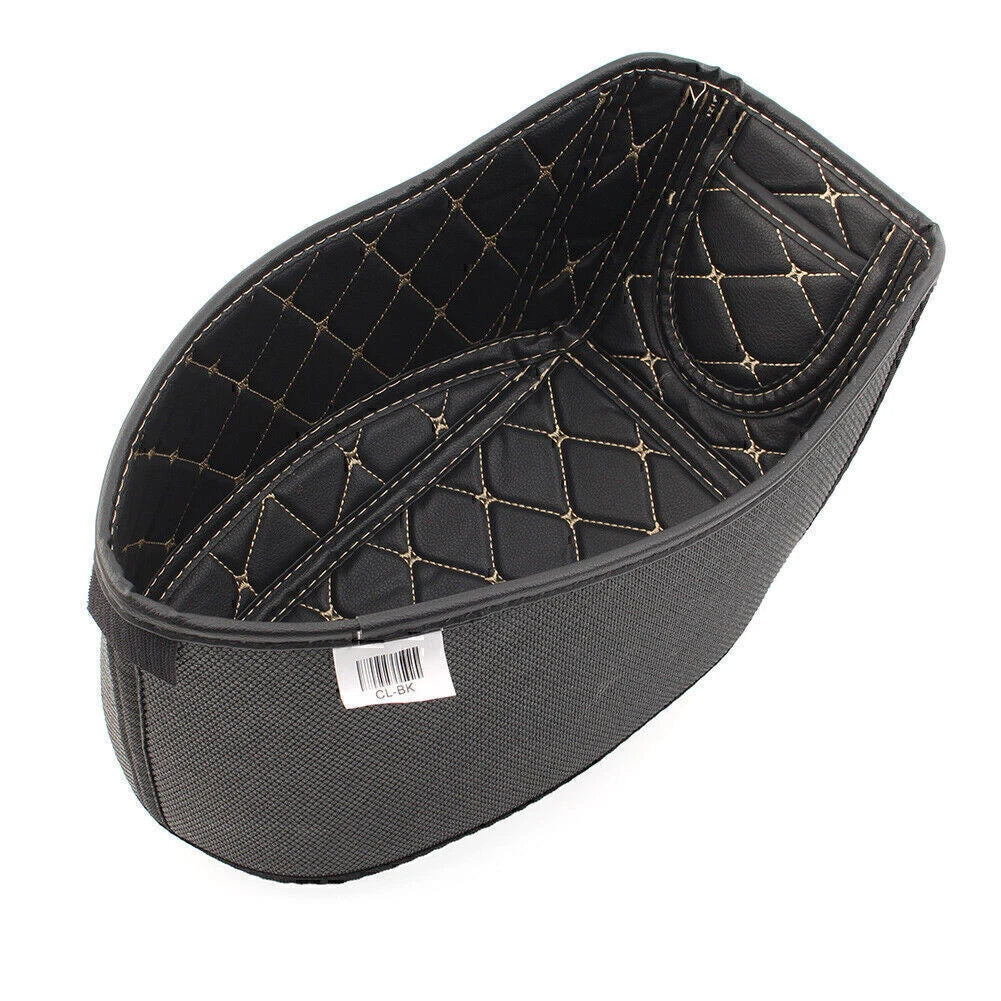 Leather Box Seat Storage Cover for Honda Click 150 125 (2016-2019)