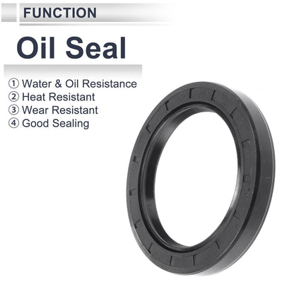 Oil seal 65x90x12mm 5 Pcs Rotary Shaft Seal Nitrile Rubber