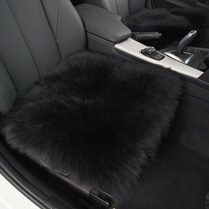 Genuine Sheepskin Car Seat Covers 18"x18" for Black Chair - AU Stock (2018-2023)