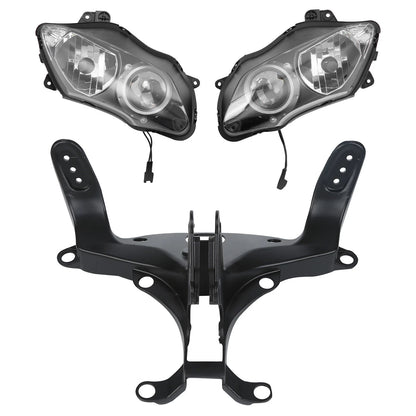 Front Headlight Assembly & Fairing Stay Bracket for Yamaha YZF R1 (2007-2008)