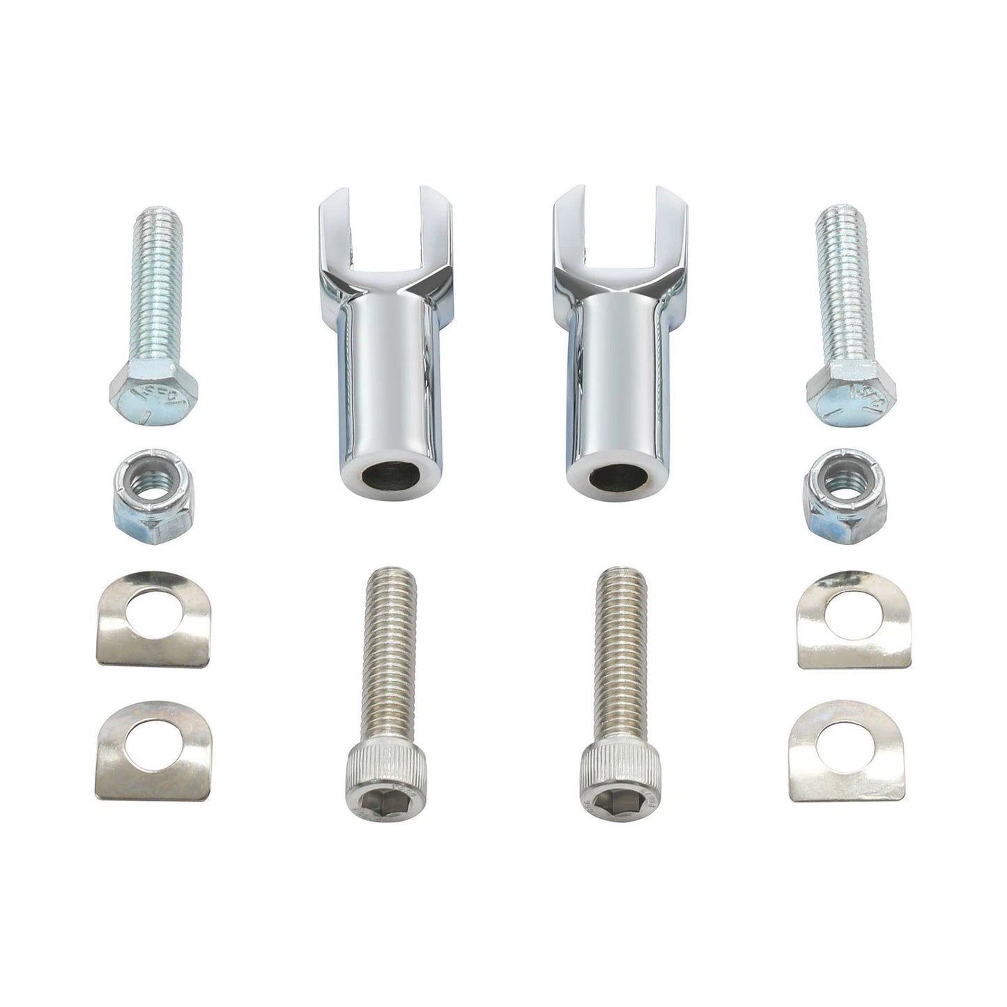 Passenger Foot Peg Support Mount Holder Clevis Kit for Harley Softail (2000-2006)