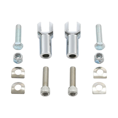 Passenger Foot Peg Support Mount Holder Clevis Kit for Harley Softail (2000-2006)