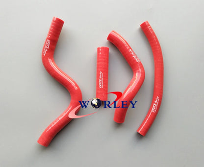 Silicone Radiator Hose RED for Suzuki RM250 (1992)