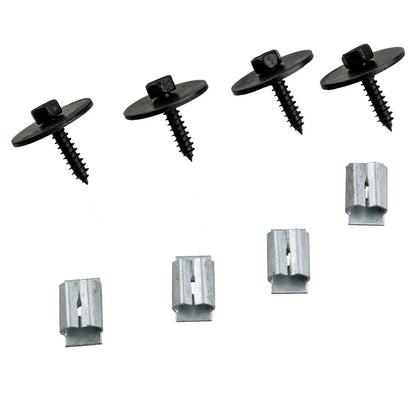 Undercar Shield Clip Nuts & Screws for Mercedes W124 W125 (1985-1996)