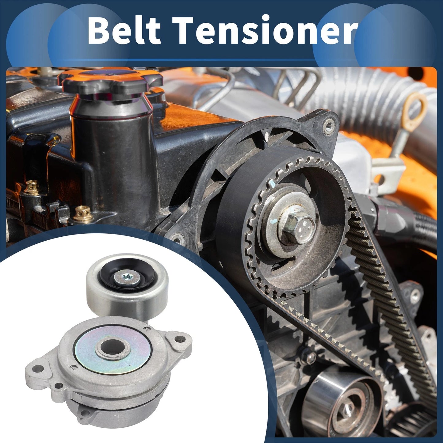 Belt Tensioner for Honda Fit 1.5L Jazz GK5 (2014-2020) 1 Pc