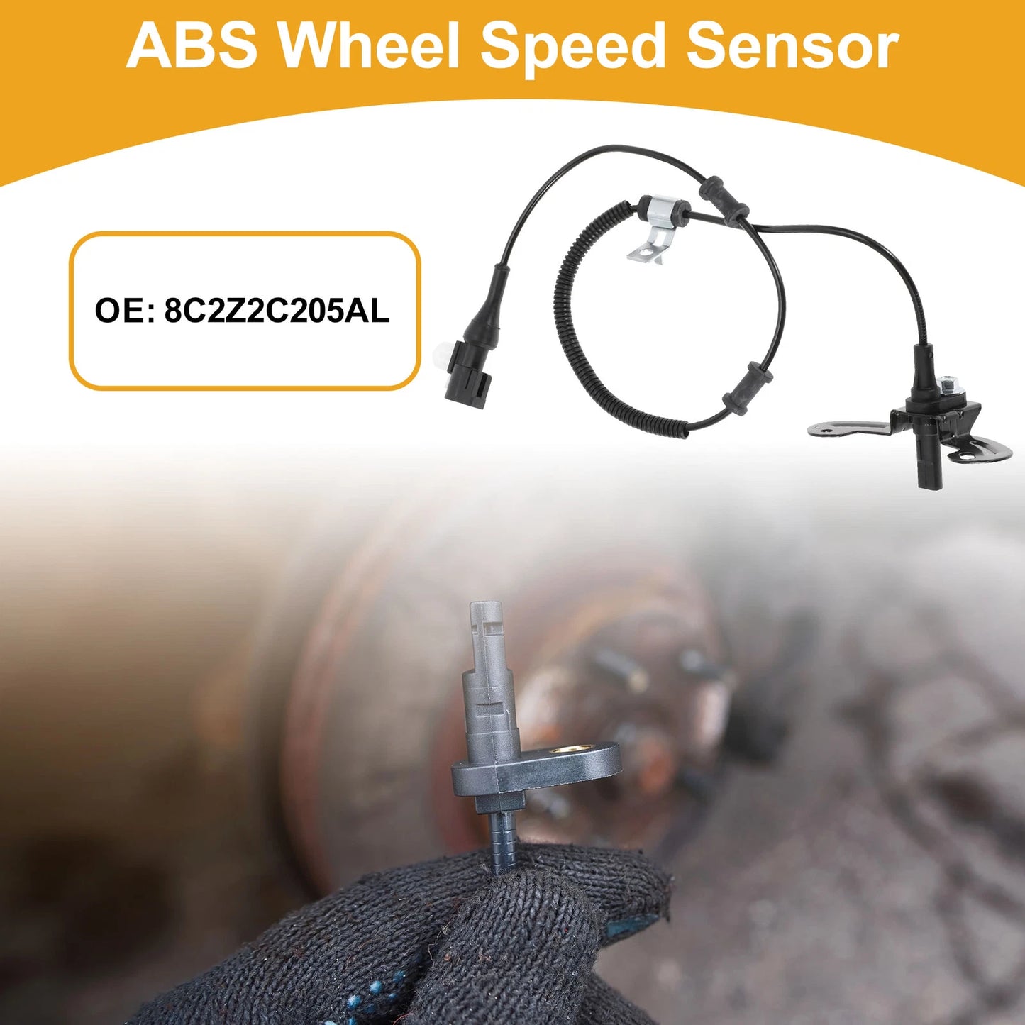 ABS Wheel Speed Sensor for Ford E-150 E-250 (2004-2014)