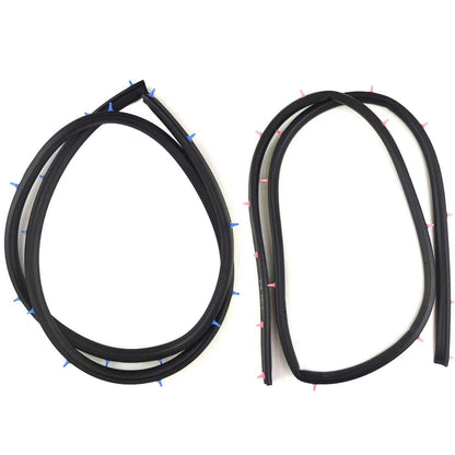Door Rubber Seal Weatherstrip FL+FR Fits Nissan Sunny Neo N16 G10 4D SED 2000-05