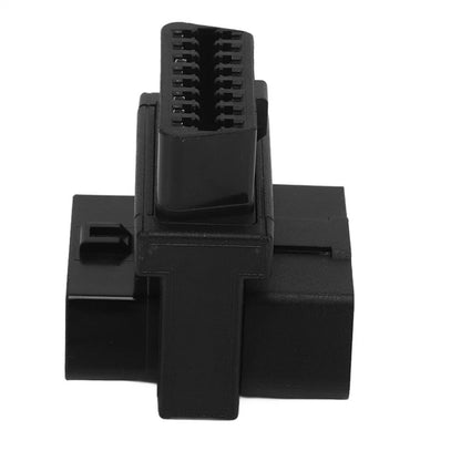 OBD2 Adapter 16 Pin Male to 2 Female Plug Splitter for Car