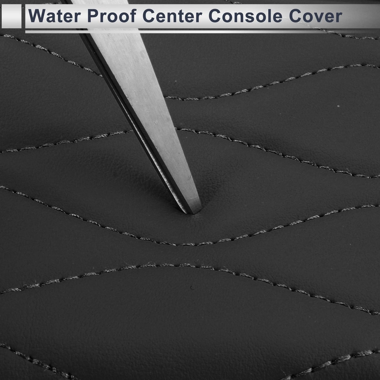Car Center Console Cover for BMW 5 Series (2011-2017) - Black Storage Bag 1 Set