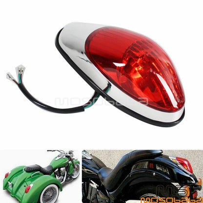 Integrated Brake Tail Light for Honda Suzuki Kawasaki VN800 VN900 VN1500 VN1700