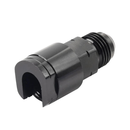 6AN Male to 5/16" Quick Disconnect EFI Fuel Rail Adapter for GM LS (2001-2023)