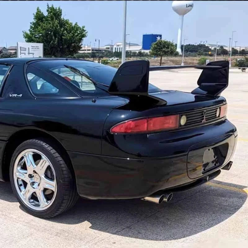 Real Gloss Carbon Fiber Rear Trunk Spoiler Wings for Mitsubishi 3000GT 1991-1999