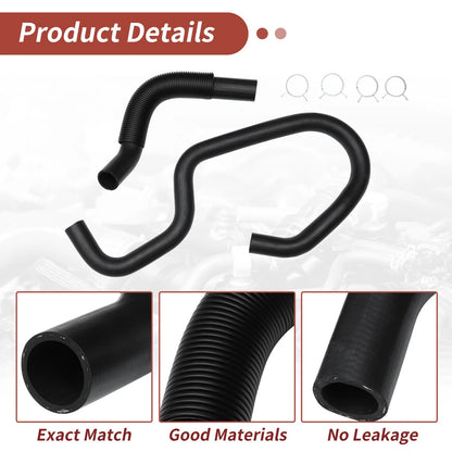 Upper & Lower Radiator Coolant Water Hose for GMC Sierra 3500 (2001 - 2006)