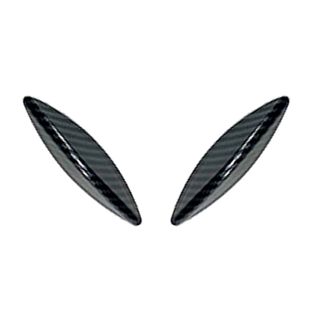 6 x Front Bumper Lip Spoiler Fins for Mercedes Benz C-Class W205 (2015-2018)