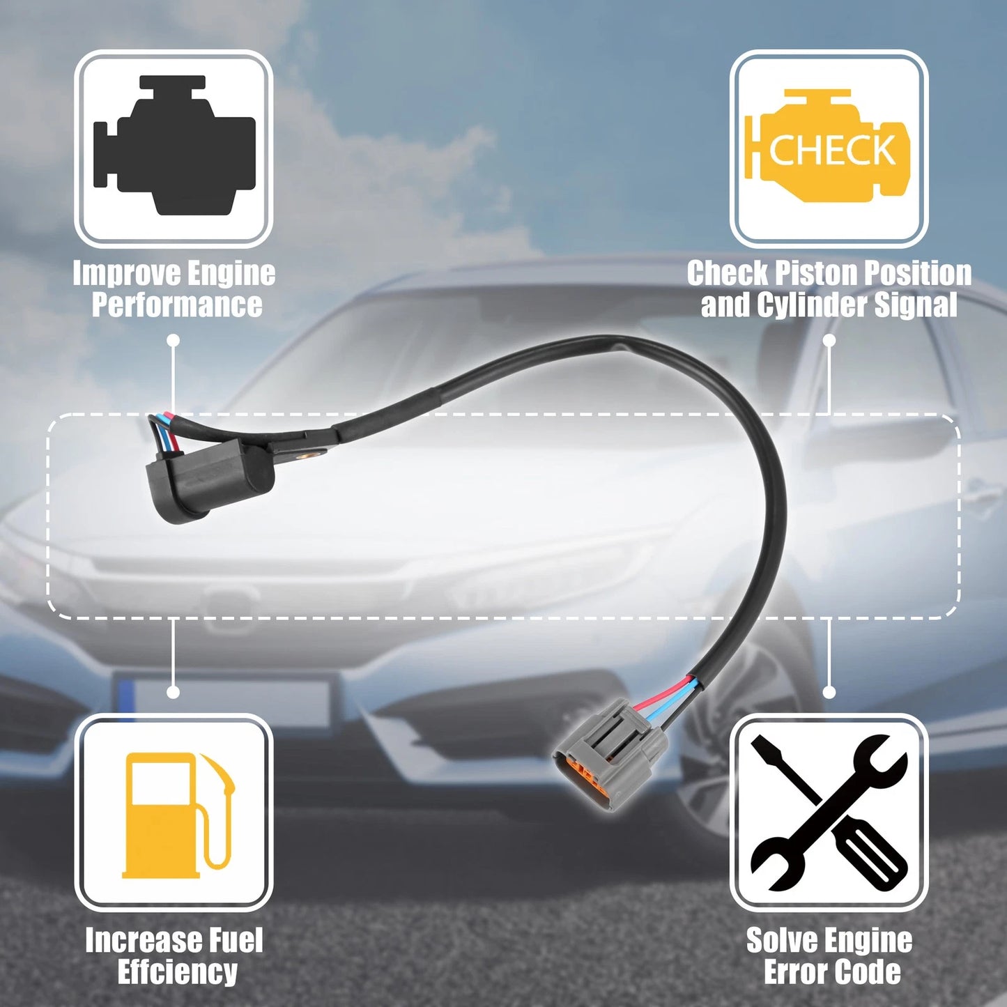 Crankshaft Position Sensor for Mazda Miata (1999-2005)