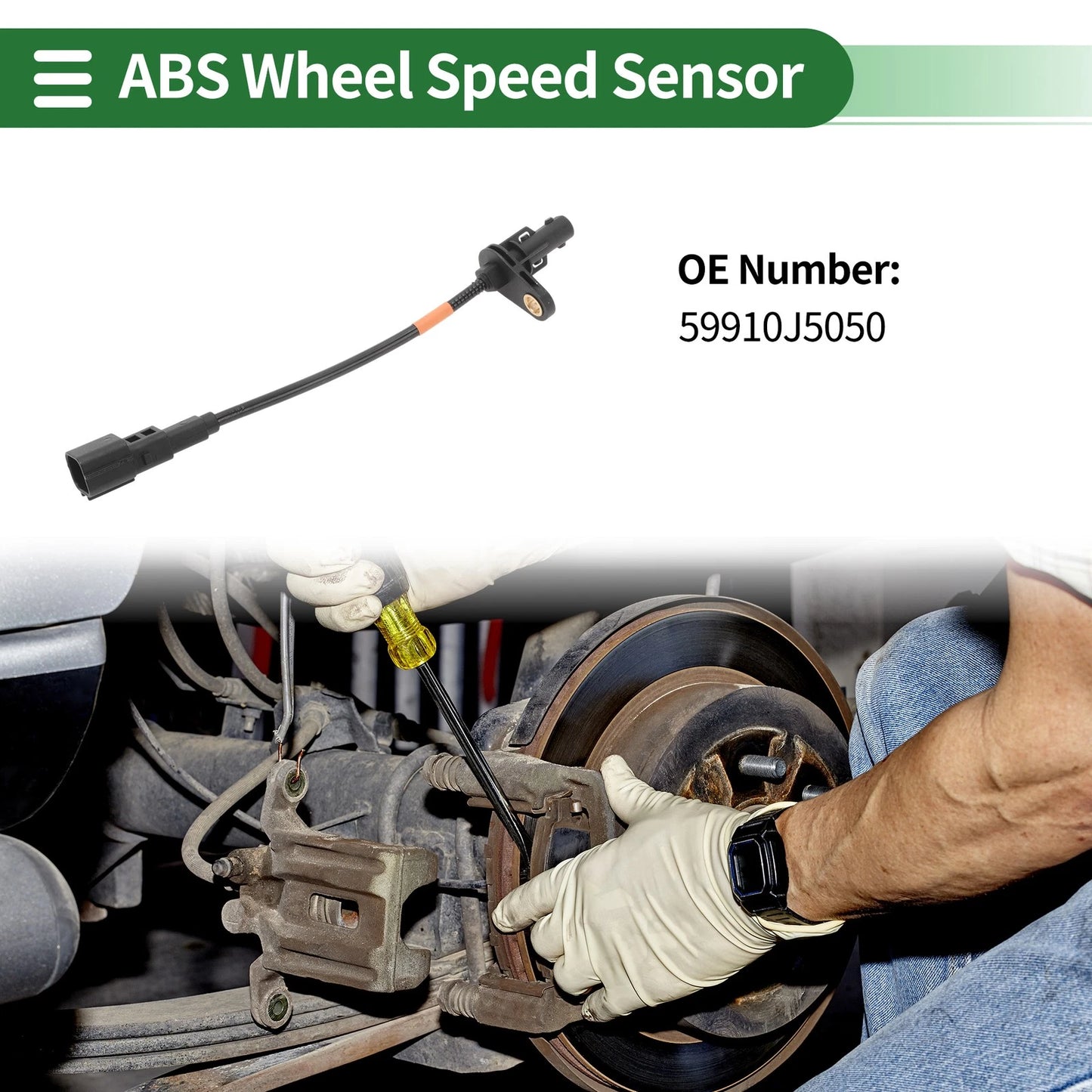 ABS Wheel Speed Sensor for Kia Stinger (2019-2023) Rear Left