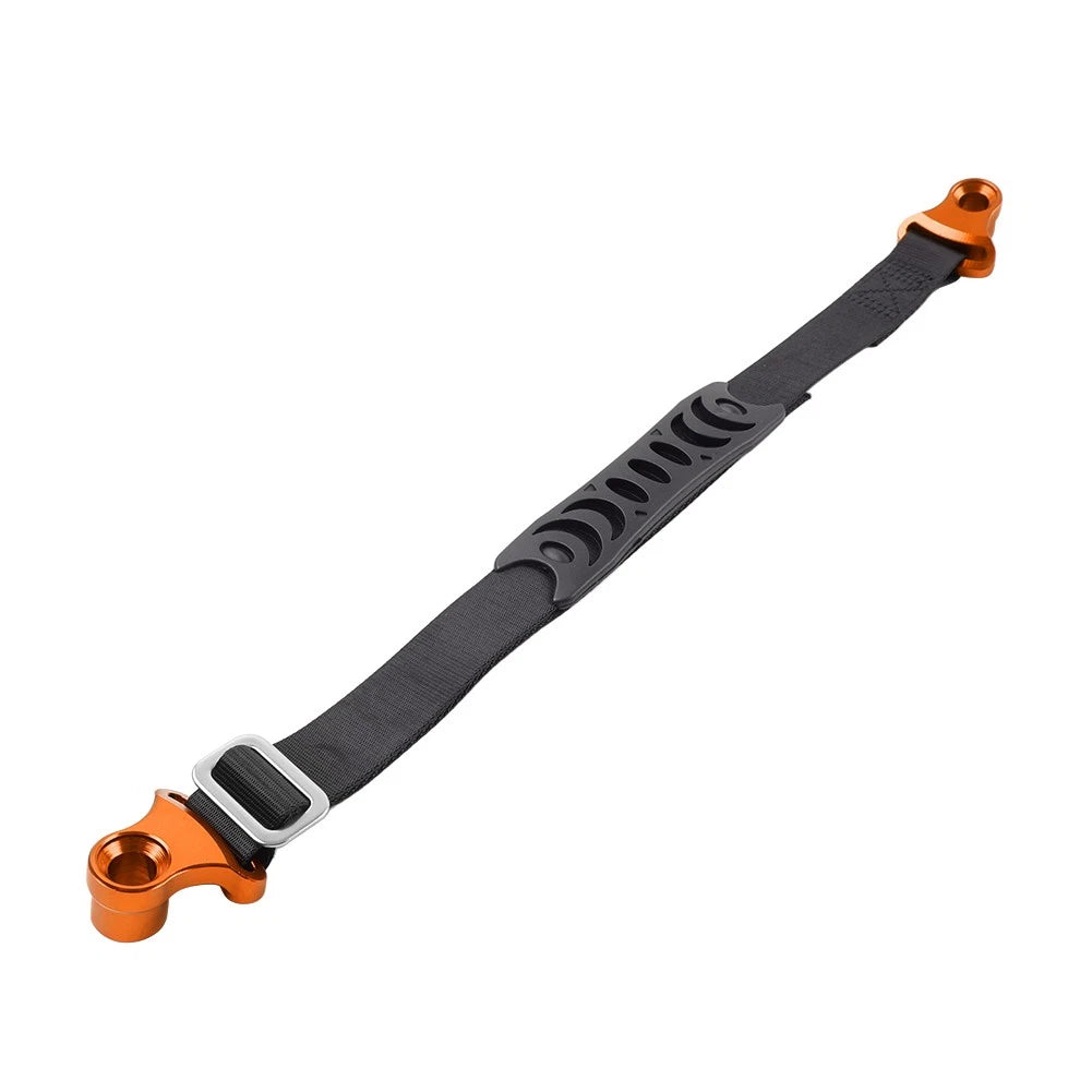 Orange Rear Seat Rescue Pull Strap Sling Belt for Honda & Suzuki Dirt Bike