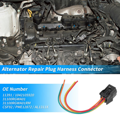 Alternator Repair Plug Harness Connector for Acura ZDX (2010-2013)