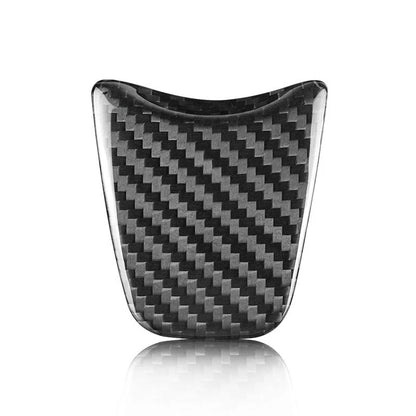 Dry Carbon Fiber Steering Wheel Lower Cover Trim for Fiat 500 Abarth 2012-2019