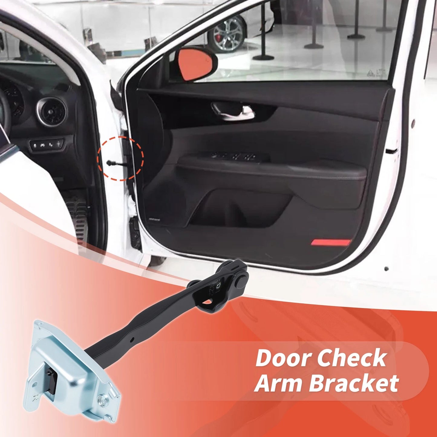 Rear LH RH Door Check Strap Limiter for Toyota RAV4 (2014–2018)