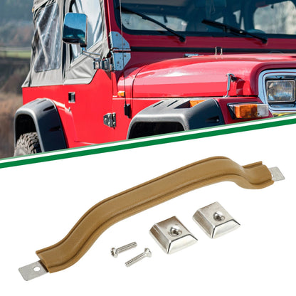Brown Interior Door Handle for Jeep Wrangler YJ (1987-1995) 1 Set