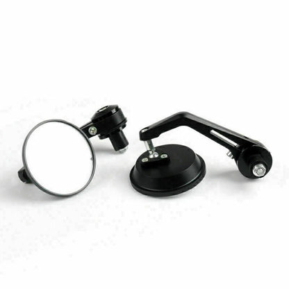 3" Round Rearview Mirror for CNC Motorcycle Cafe Racer