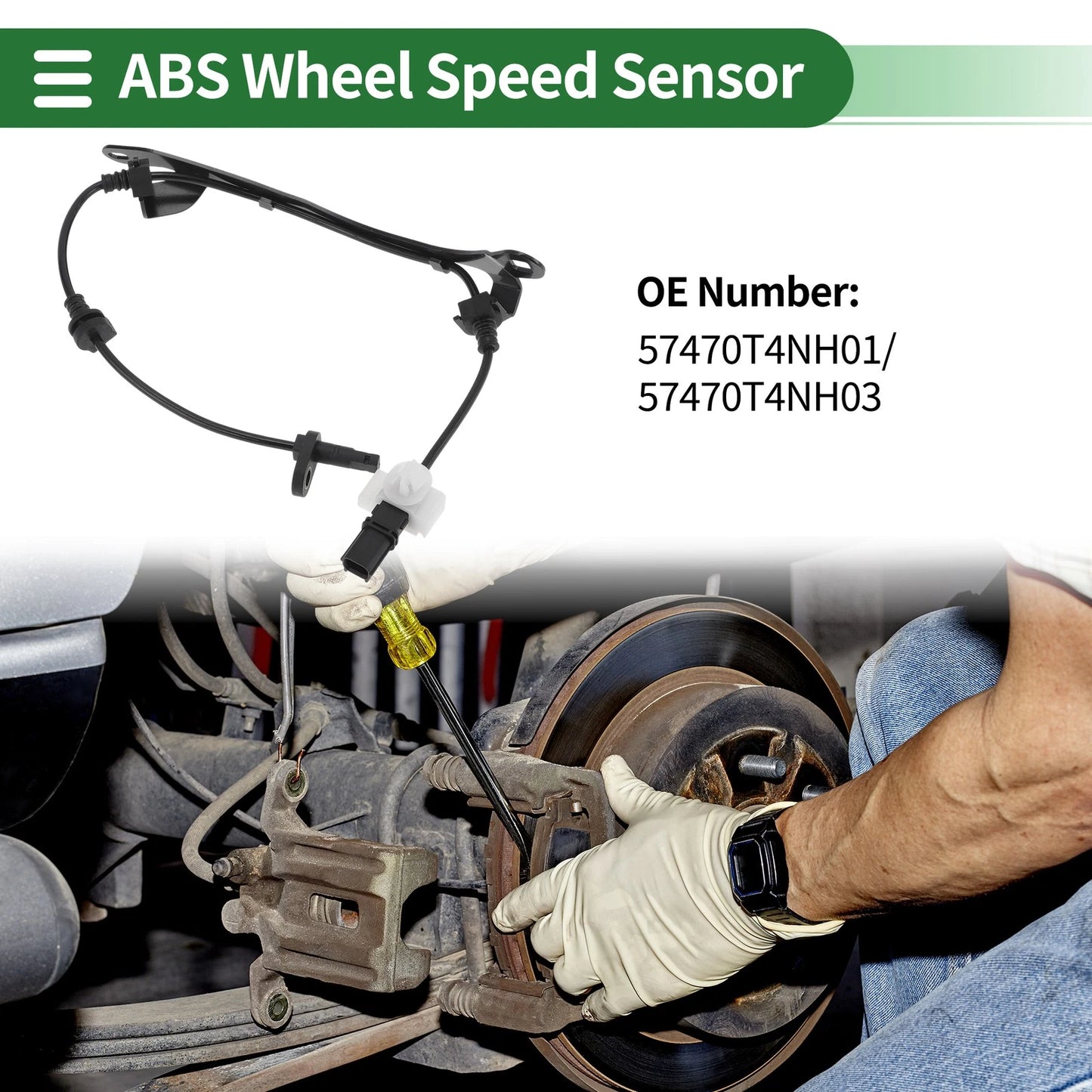 ABS Wheel Speed Sensor for Honda Jade Fr1 (2013-2018)