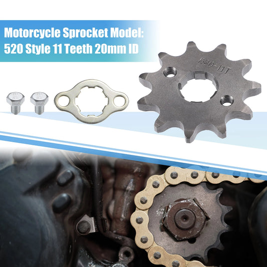 11T Front Engine Sprocket 20mm ID for Dirt Pit Bike ATV