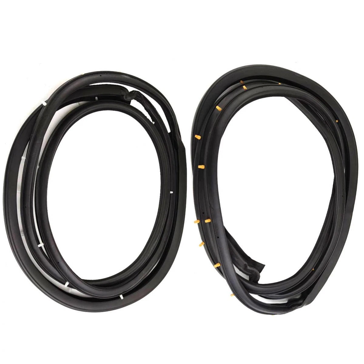 Door Rubber Weatherstrip FL+FR Fits Nissan Sentra Sunny B12 4D SED 1985-90 D06