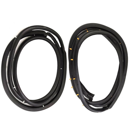 Door Rubber Weatherstrip FL+FR Fits Nissan Sentra Sunny B12 4D SED 1985-90 D06