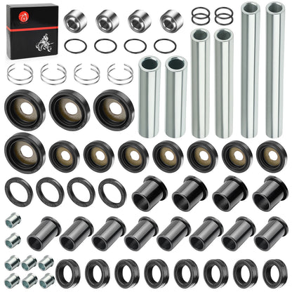 Rear Upper/Lower A-Arm Bushing Shaft Kit for Honda Rincon TRX650 2003-2005