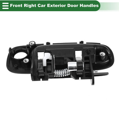 Front Right Door Handle for Toyota Corolla (2014-2019) - Black Exterior Handle
