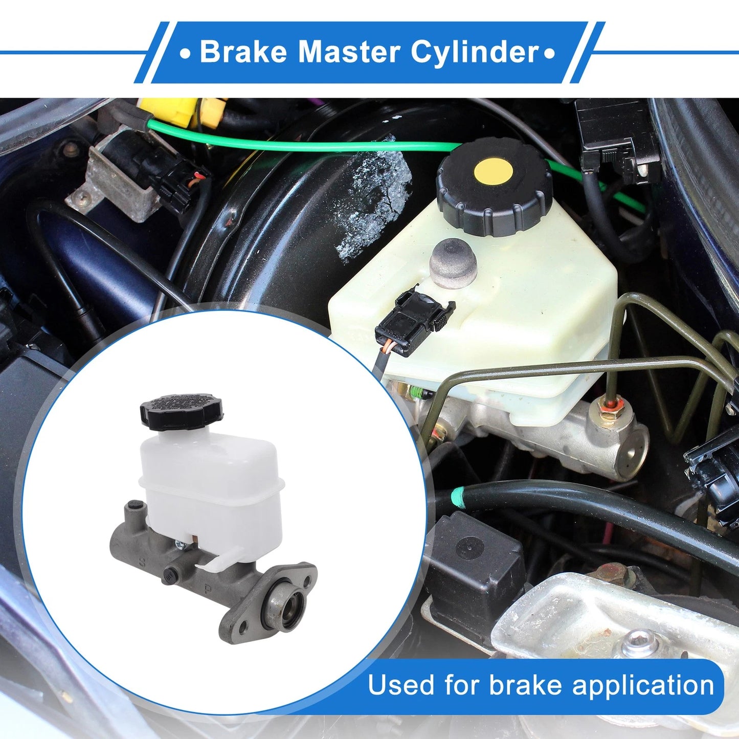 Brake Master Cylinder with Reservoir for Hyundai Sonata (2002-2003)