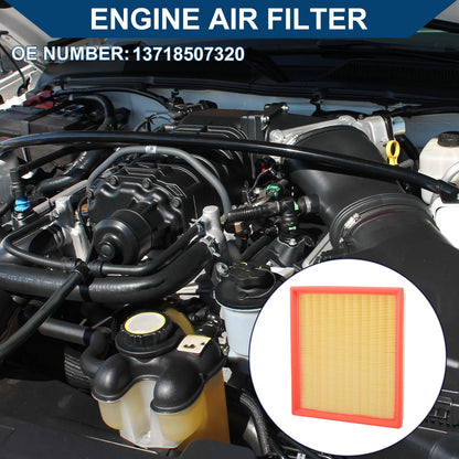 Engine Air Filter for BMW 228i Base 2.0L L4 Gas (2014-2016) - 1 Pcs