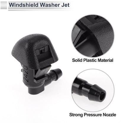 Washer Nozzle & 6 x Hose Connectors for Honda