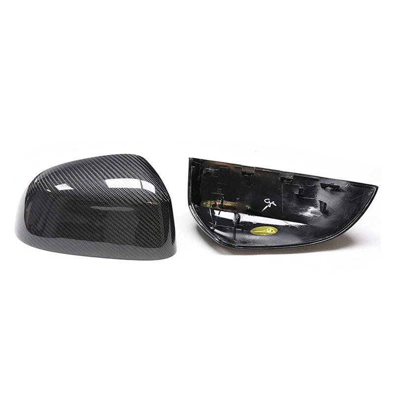 Replacement Real Carbon Fiber SideView Mirror Cover Shell fit for BMW X3 X4 X5