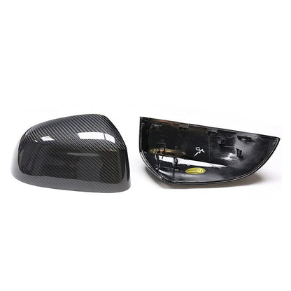 Replacement Real Carbon Fiber SideView Mirror Cover Shell fit for BMW X3 X4 X5