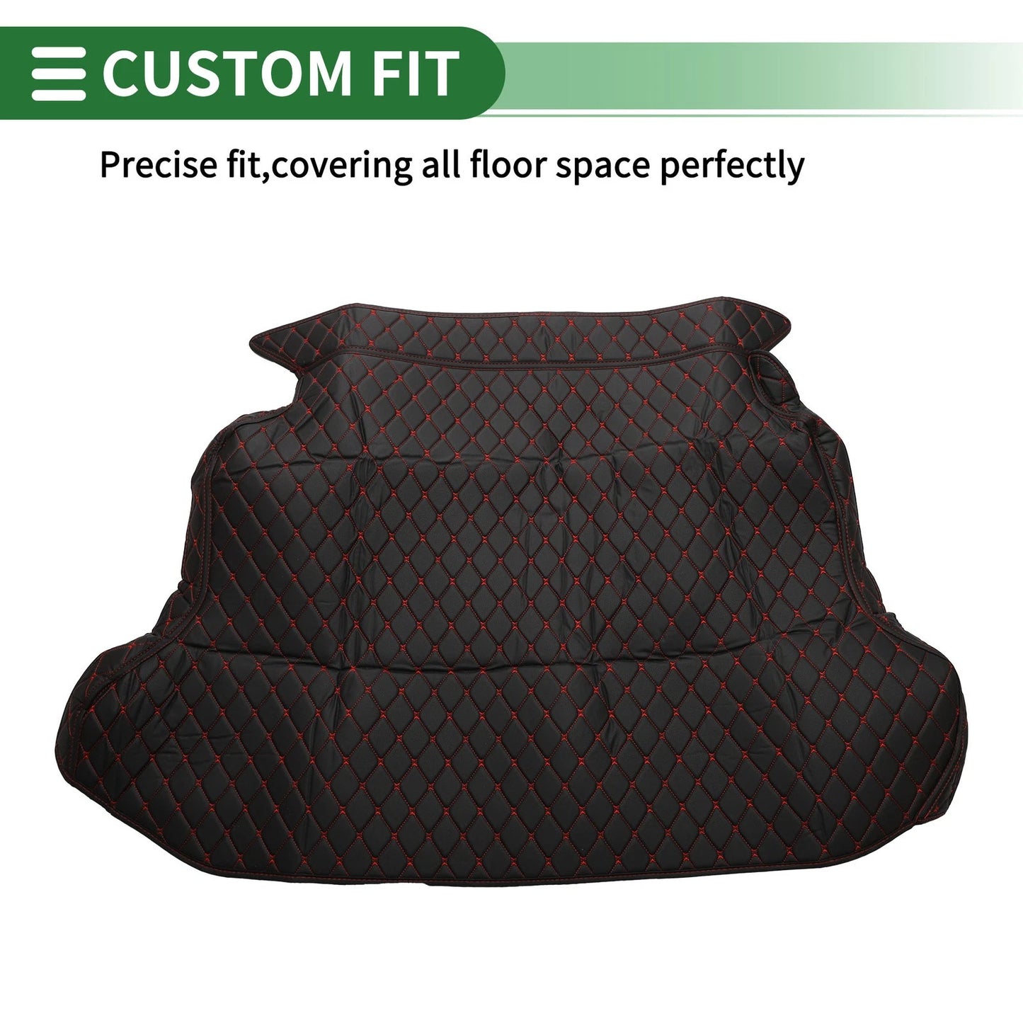 Heightened Edge Cargo Liner Trunk Mat for Honda CR-V (2002-2006) Black XPE