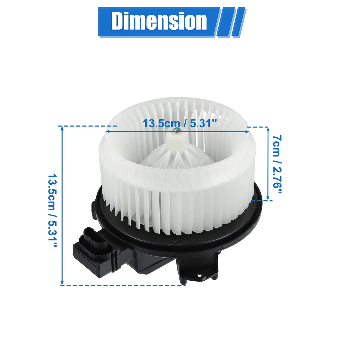 Blower Motor w/Fan Cage for Toyota Rav4, Corolla, Scion (2001-2023)