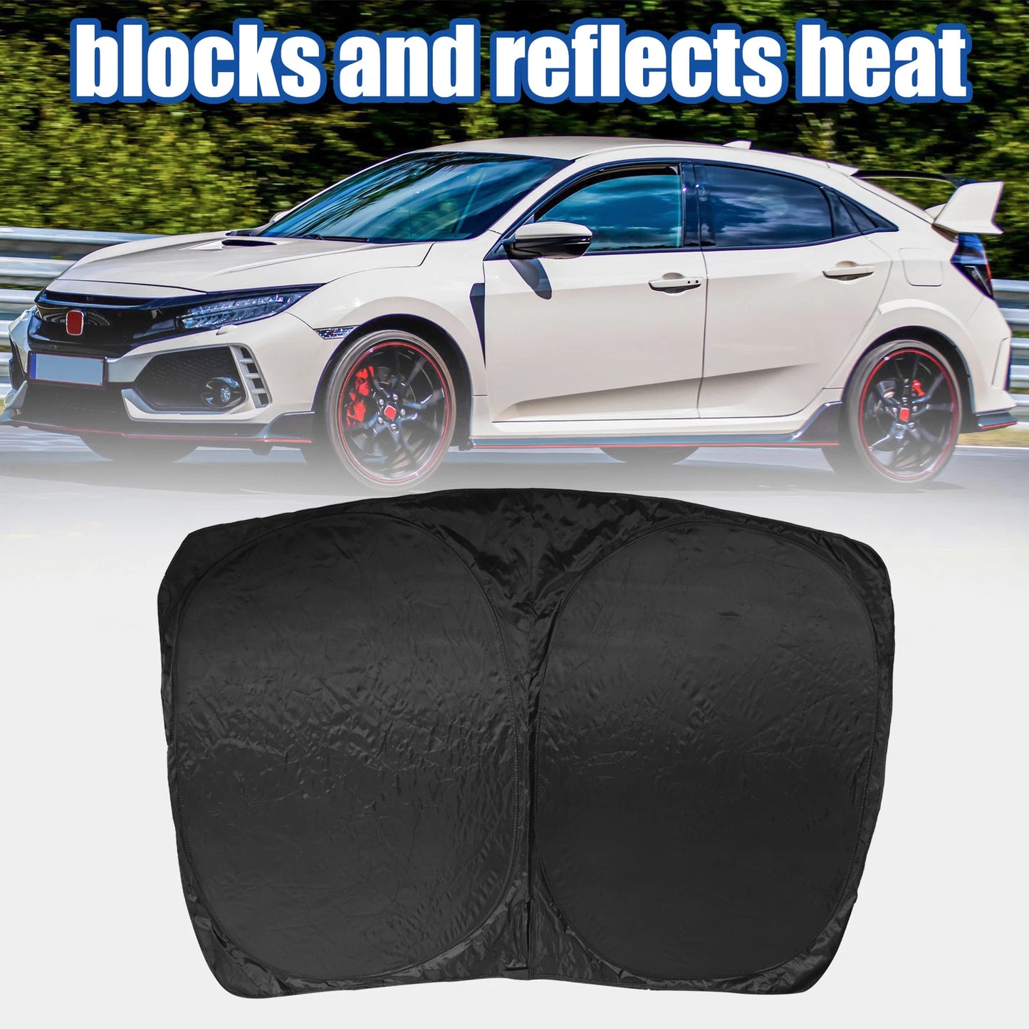 Foldable Windshield Sun Shade 140x95cm for Honda Odyssey (2018-2022)