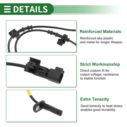 ABS Wheel Speed Sensor / 1 Pcs / ABS Sensor for Buick Regal TourX (2018–2020)