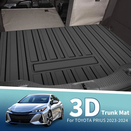 Flat Face Cargo Liner Rear Boot Mat for Toyota Prius (2023-2024) 1 x TPE
