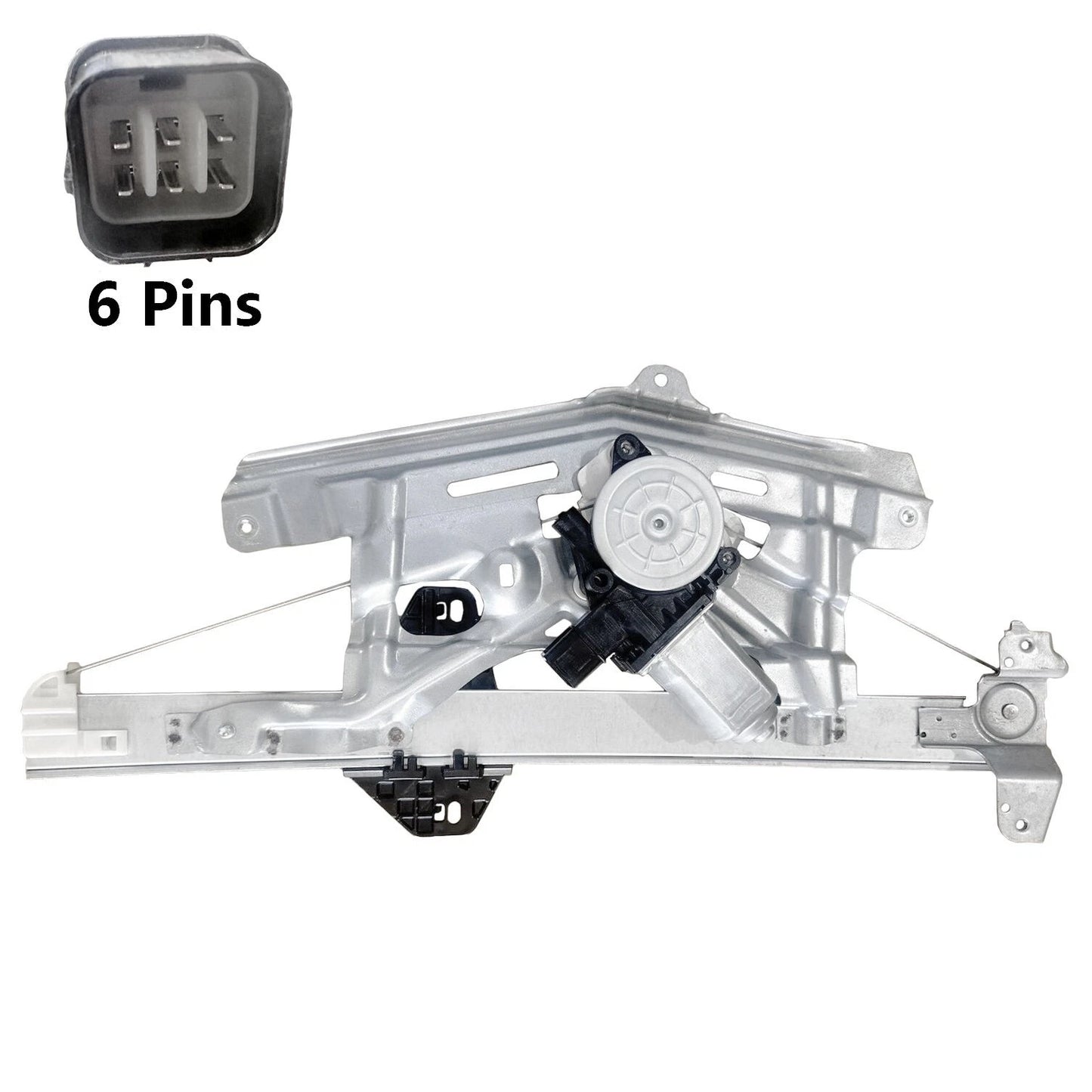 Front Right Window Regulator W/6 Pin Motor for Honda Civic (2006–2011)