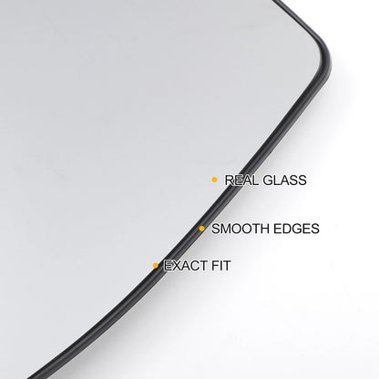 Right Side White Heated Mirror Glass for Ford Tourneo (2012-2022)