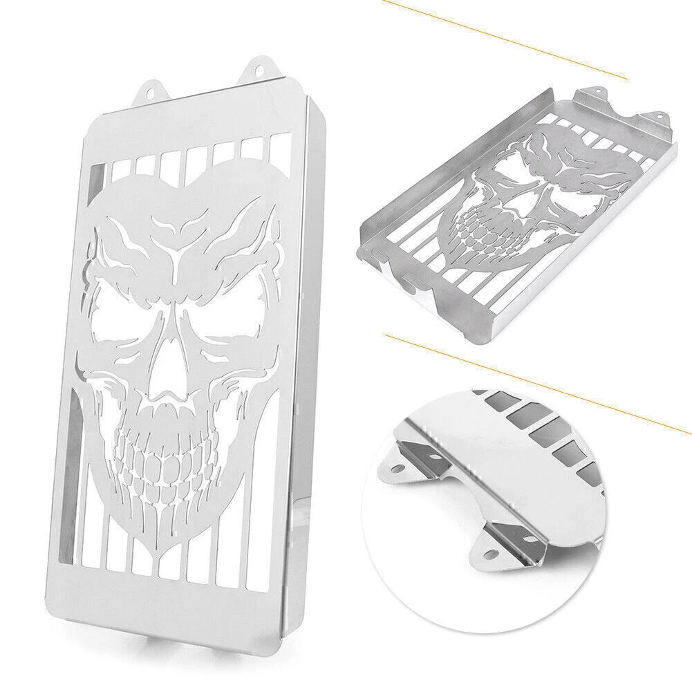 Skull Radiator Grille Cover for Honda VTX 1300C/R/S/T (2002-2009)